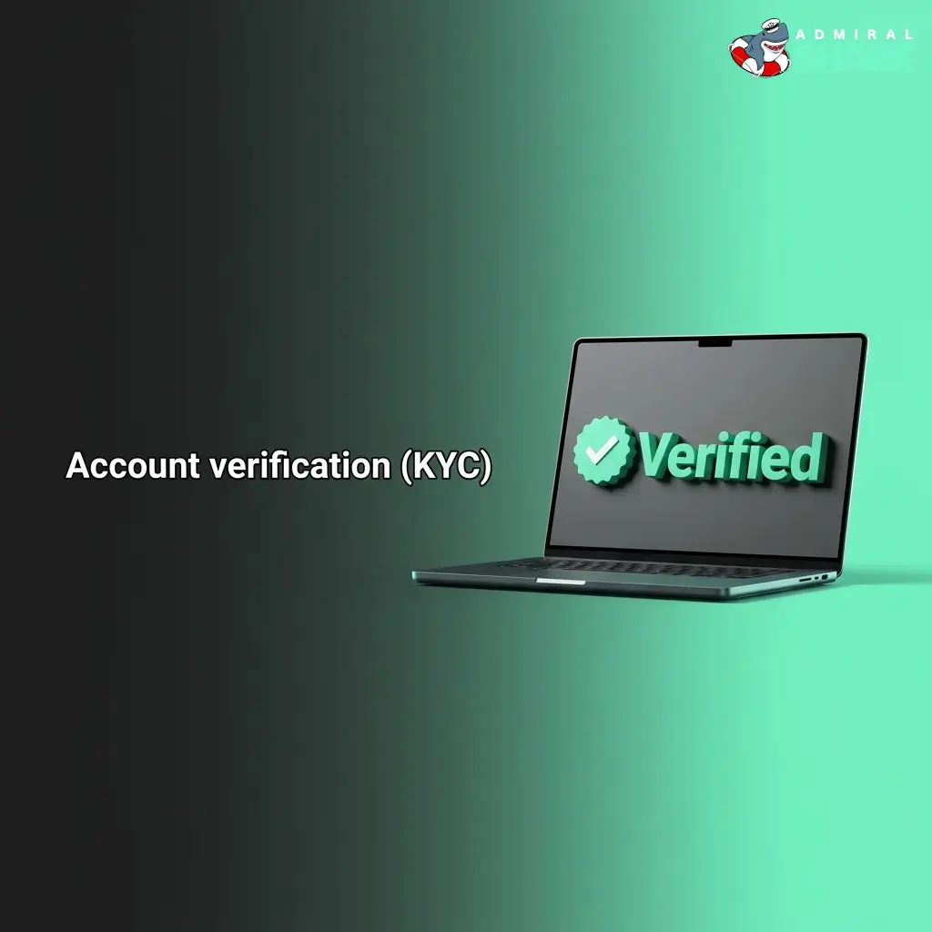KYC account verification steps showing ID, proof of address submission process for secure UK withdrawals