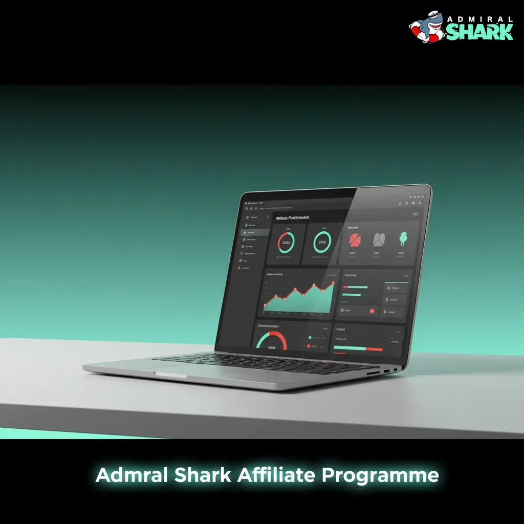 Admiral Shark Affiliate Programme: promote official site, earn on referrals; dashboards, assets, reporting; terms apply.