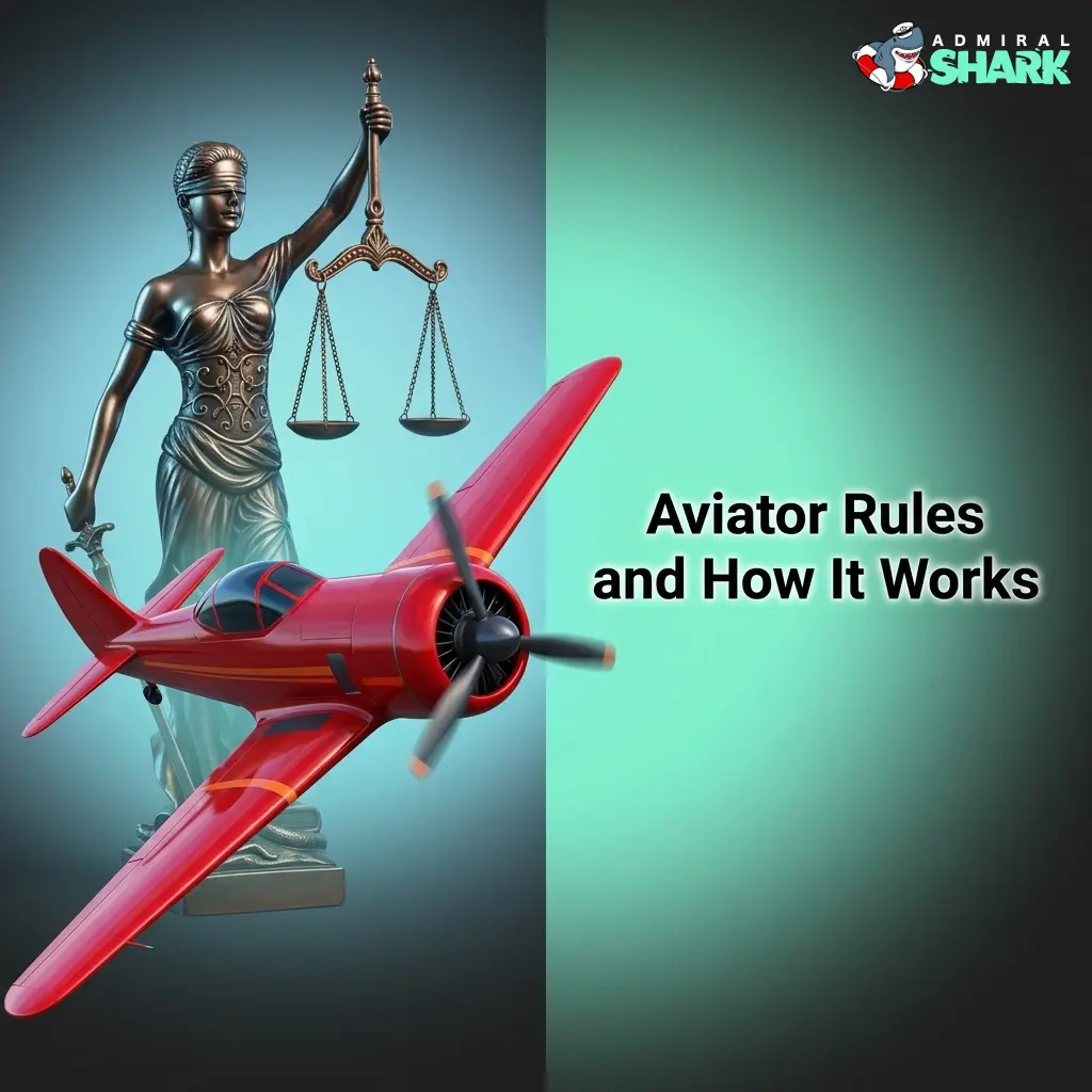Aviator game rules showing red airplane with rising multiplier, bet panel, cash-out controls and two-bet option for UK players