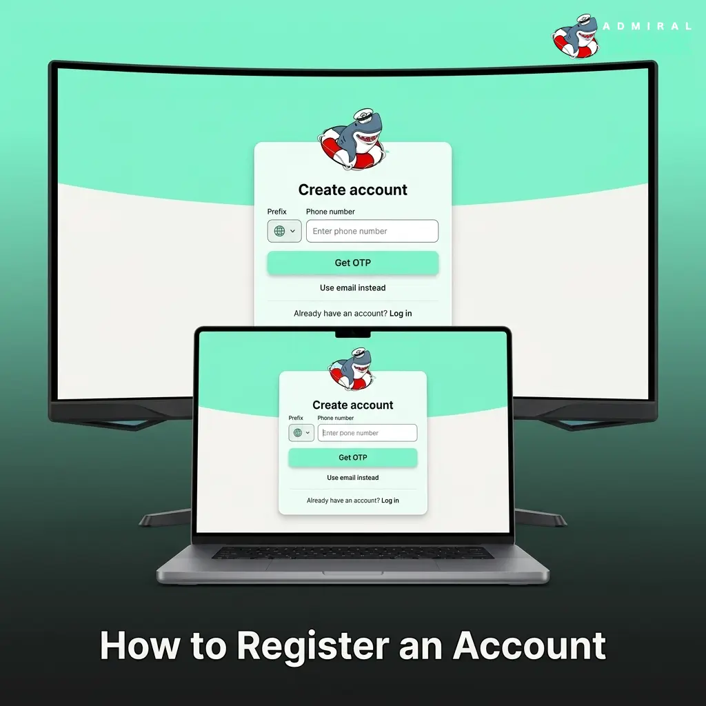 Step-by-step account registration guide covering sign-up form, email verification, KYC, and access to betting and casino features.