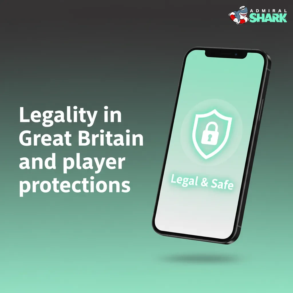 UK Gambling Commission licence required; GB access pending. Icons: shield, padlock, 2FA, privacy, limits, self-exclusion.