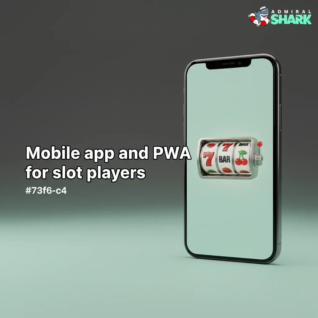 Official slots app and PWA shown on phones: bottom navigation, slot spin screen, Add to Home Screen install prompt.