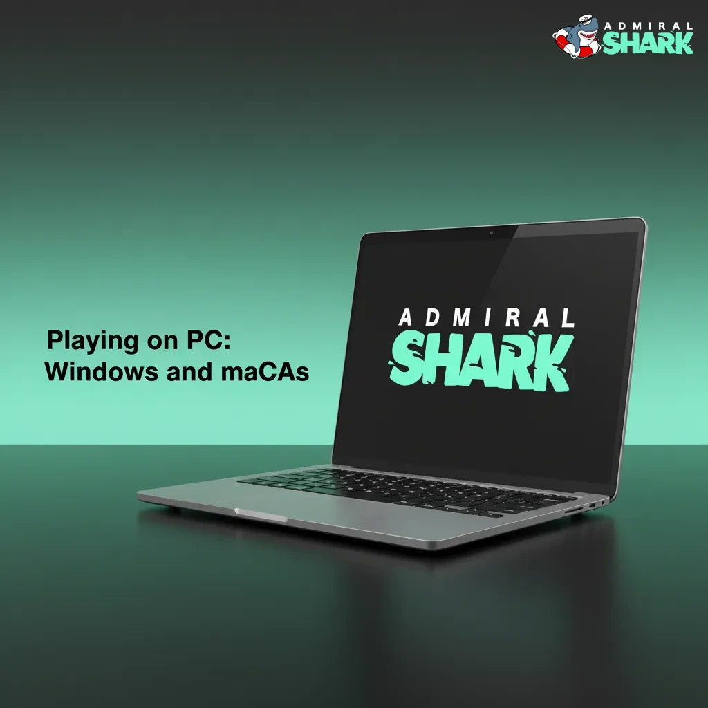 Play Admiral Shark on Windows or macOS in Chrome, Safari, Edge, or Firefox—no desktop client required.