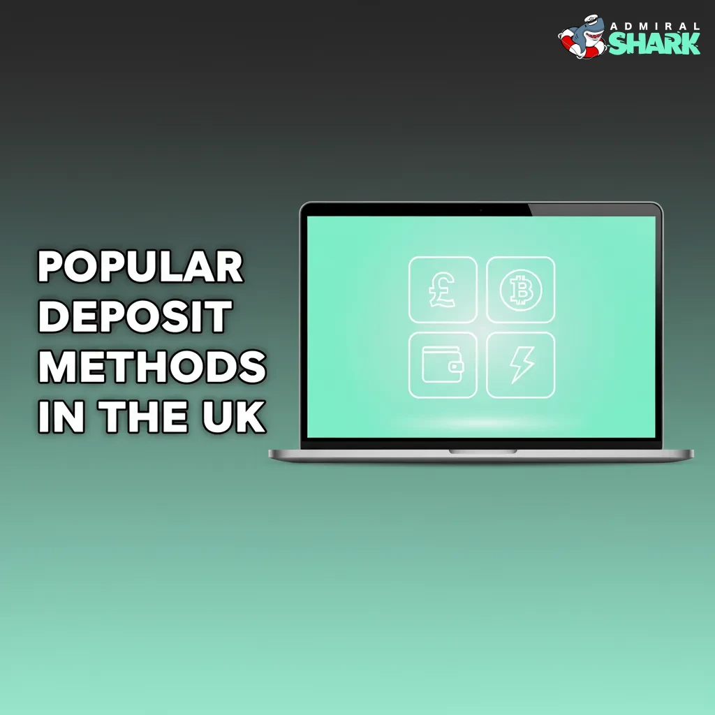 Graphic showing popular UK deposit methods: Visa Debit, Mastercard Debit, and USDT (ERC20) for quick, secure funding.