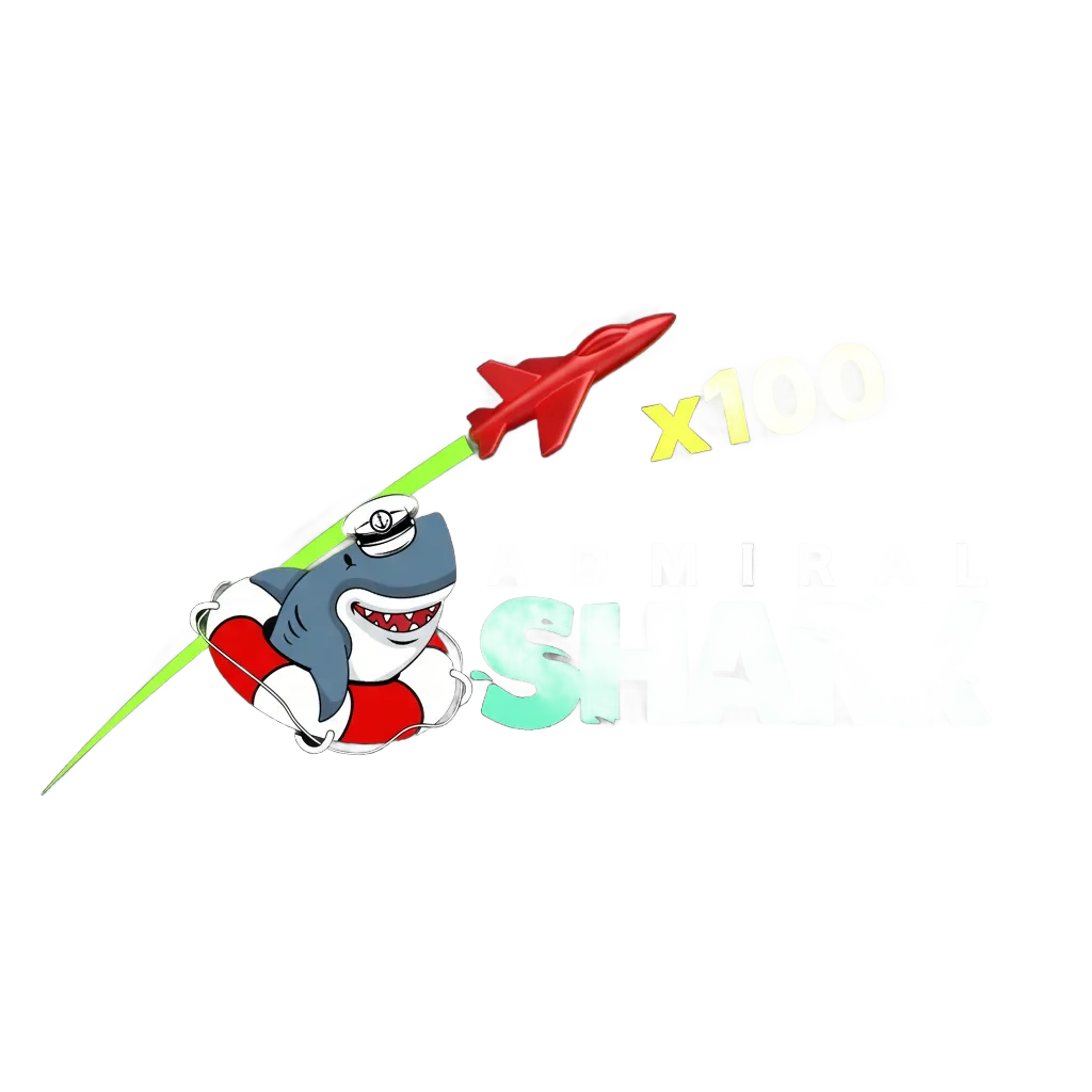 UK Aviator game banner with plane takeoff, rising multiplier curve, and cash out button in Admiral Shark interface.