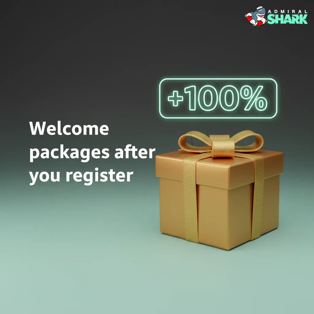 Admiral Shark welcome packages: casino up to 375%; sports and esports up to 475%. Terms apply.