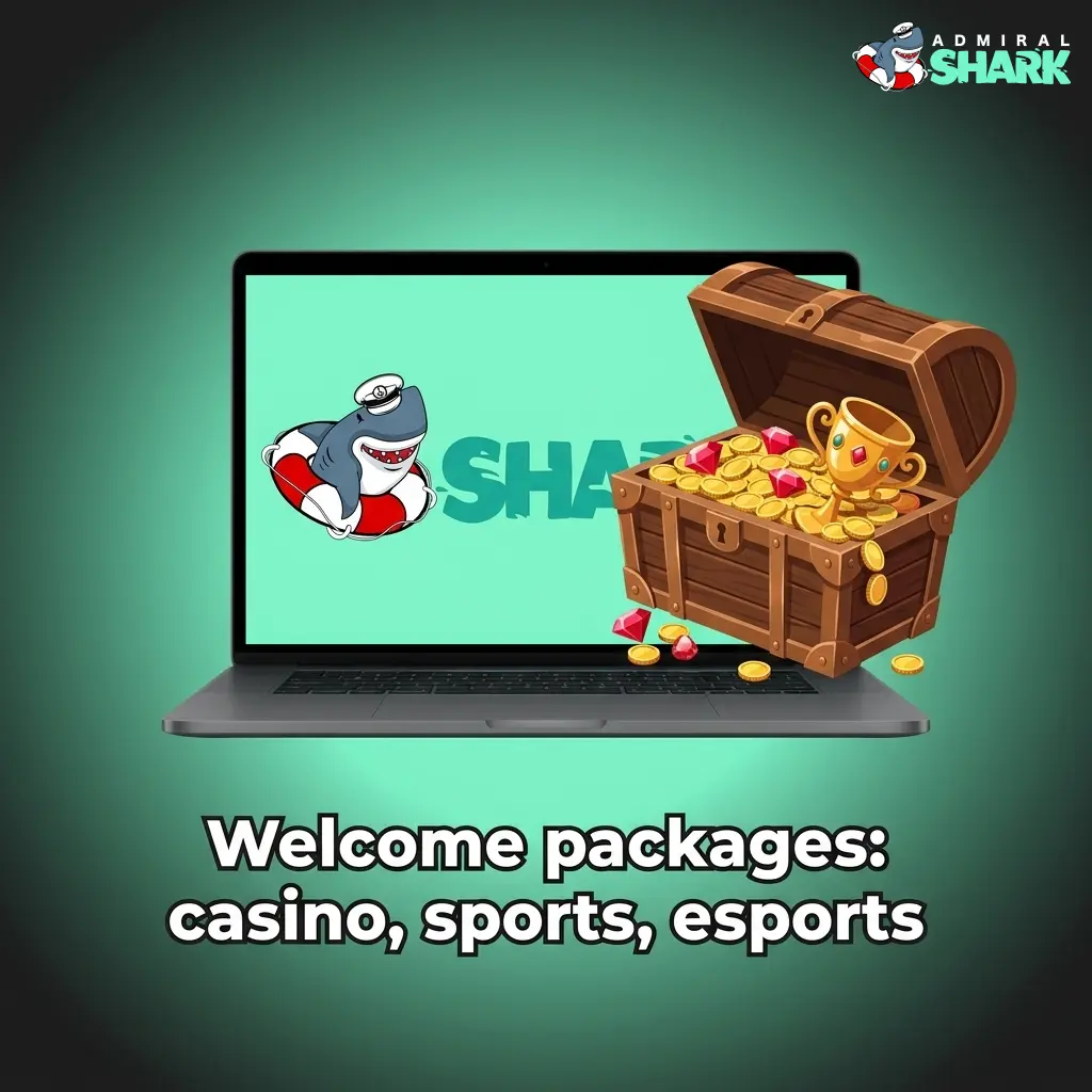 Welcome packages for casino up to 375%, sports and esports up to 475% with bet credits and deposit bonuses