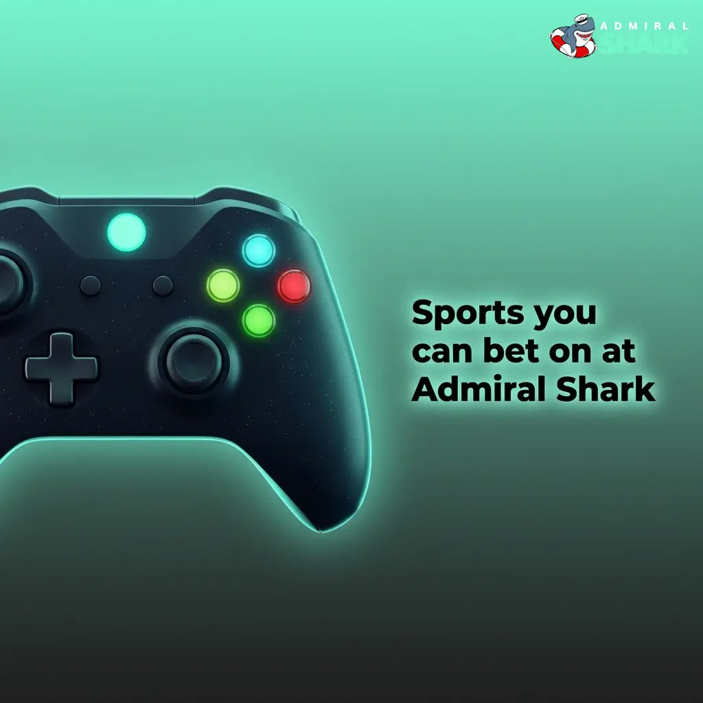 Admiral Shark sportsbook sports betting options including football, horse racing, tennis, cricket, rugby and boxing