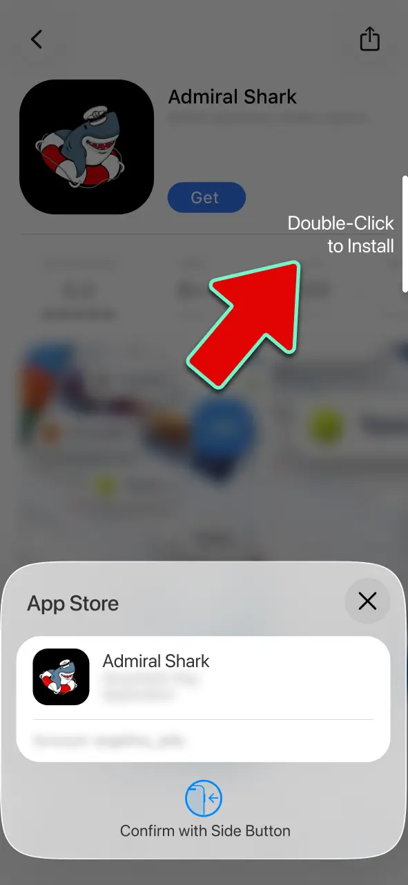 Trust the Enterprise profile in your iOS settings if prompted to finish installing Admiral Shark.