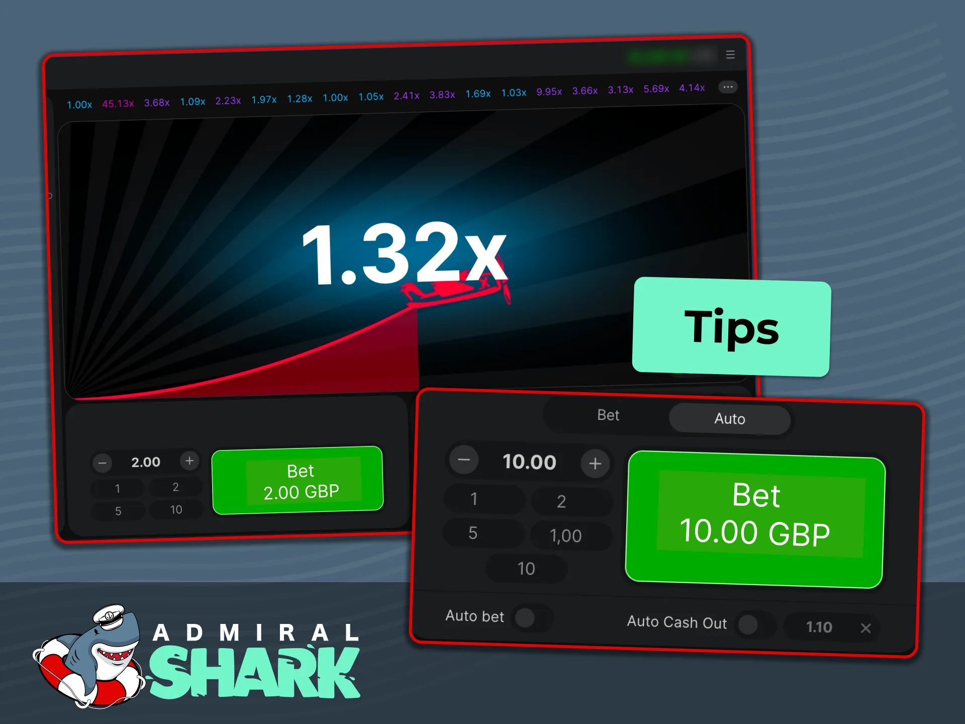 Apply practical tips and risk management strategies to maintain control when playing Aviator at Admiral Shark.