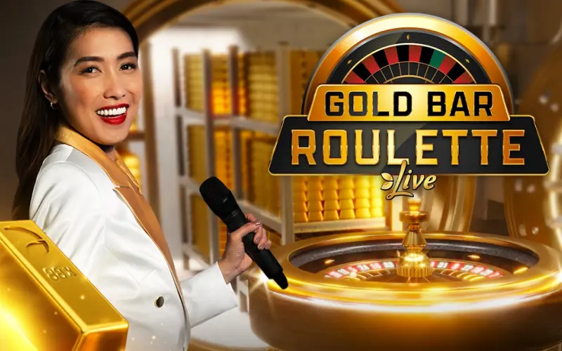 Win multiplied payouts by placing collectible gold bars on straight-up bets in Admiral Shark Gold Bar Roulette.