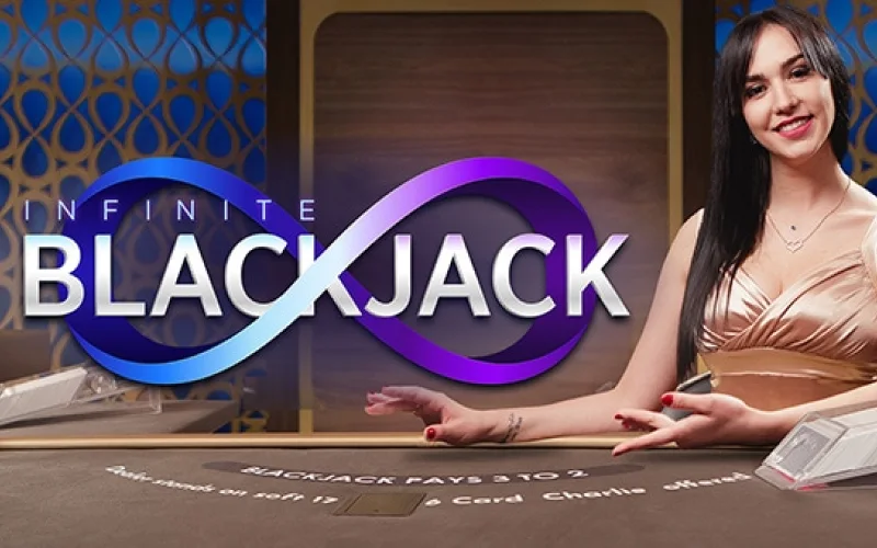Play Infinite Blackjack live at Admiral Shark with unlimited seats and low house edge.